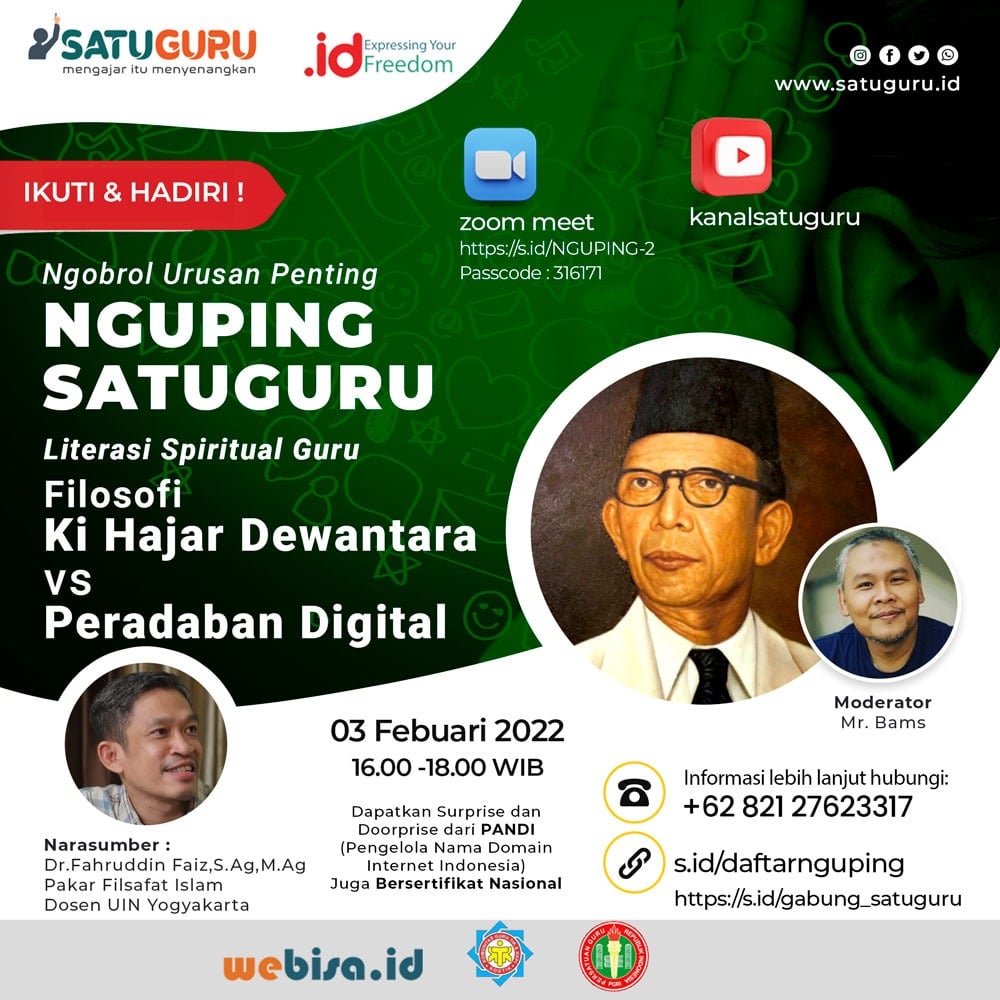 NGUPING – Ngobrol Urusan Penting SATUGURU.ID Kembali Hadir