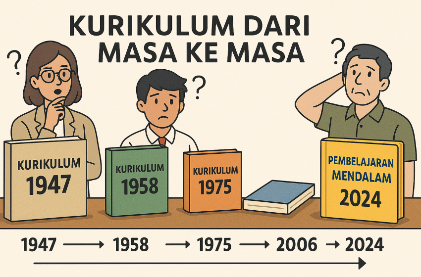  Mengganti Kurikulum, Lupa Membangun Arah